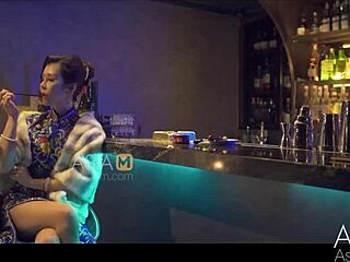 The witch asks for cum from Su Yu Tang in MDSR-0001 EP4!