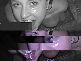 this hardcore threesome has rough deepthroat facefuck rimjob pissing with blonde redhead 😈