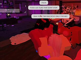 Two Futanari Fuck Slut In Threesome