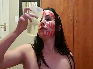 Punish yourself with pissing, slapping, and gagging while talking dirty!