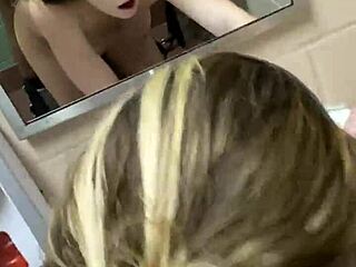 cute girl squirts on big black cock!