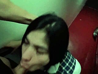 Girl Breaks Ass in Motel Gangbang