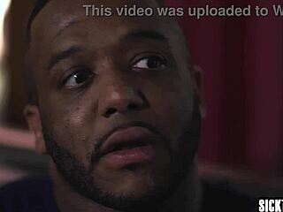 two big cock gays fuck lydia black's big ass in threesome!