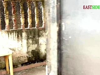 I caught landlord bent over fucking church member doggystyle outdoors