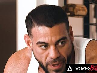 Naughty Wife Initiates Bisexual Threesome With Husband And Stepbrother