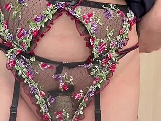 Uniformed Girl in Embarrassing Panties Gets Pierced Nipples and Anal Buttplug Training.