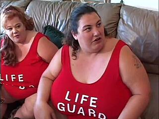 Fat women fucked in all positions!