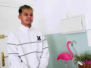 Curvy mature milf with big natural tits deflowers 18-year-old boy in quickie doggystyle fuck