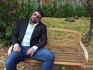 Miss Gamelin Gets Rough POV Fuck In The Park.