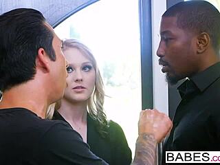 Lily rader takes intense black cock assfucking