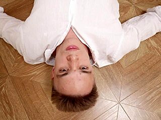 Crazy Teen 18+ Slut in Horse Mask Threesome