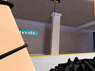 Two friends touch him, leading to intimate connection