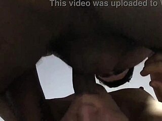 latina wife nora gives delicious blowjob to husband andy before bed, covered in cum.