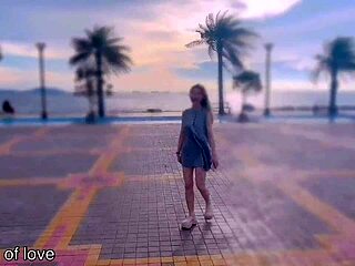 Hey, check out this outdoor creampie with my friend's friend