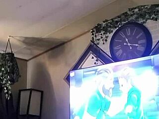 I play with my juicy pussy in panties using toys, feeling so good