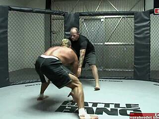 Chubby Brunette Slut With Big Tits Fucks With A Fighter