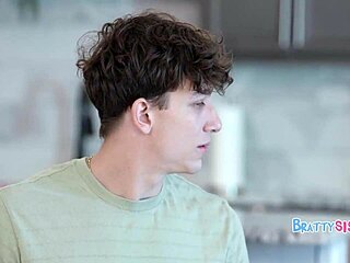 Step Bro Clicking Step Sisters Boudoir Pictures Leads To FFM Threesome With Petite Cuties