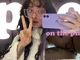 看我欧洲旅行飞机上尿尿😏