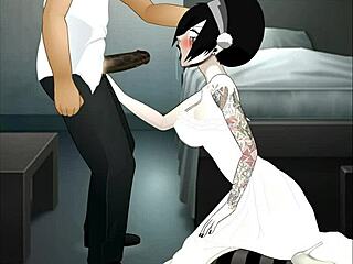 SUPER DEEP THROAT Action in Random Scene