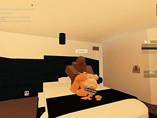 hey 136 roblox porn with blonde milf taking blacked rough anal ride