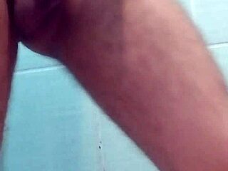 Why Jerk Off Huge Cock in Bath Until Facial Cumshot Hits?