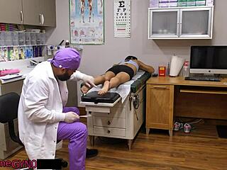 Perverted Podiatrist Misty Addams in Behind-the-Scenes with Barefoot Tickling and Toe Sucking