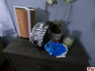 oh man, i got caught sniffing my stepmoms panties in her room