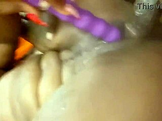 Curvy Anita bends over in bedroom for quickie doggystyle fuck from big black dick neighbor, squirting wet pussy.