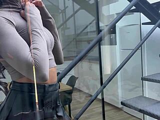 Hey, this athletic Latina chick Lilly cleans up then gets her big ass fucked hard.