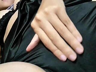 Madrastra with big natural tits comes to my bedroom for real homemade action!