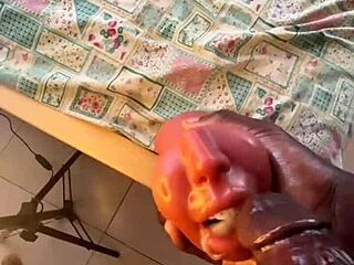 Can you deep throat this huge monster cock fast?