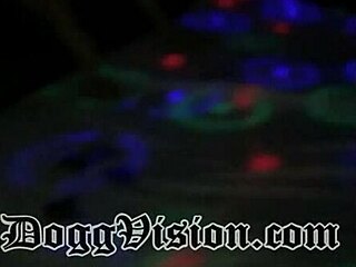 I watched as the swingers club erupted in a massive cum load from interracial group action at the party