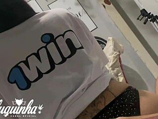 Little White Girl Menstruating Squirts In Bathroom Pov