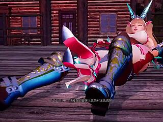 Oh Wow, Under The Witch Alice Gives An Intense Footjob In Nylon That Drives You Wild With Femdom Power!