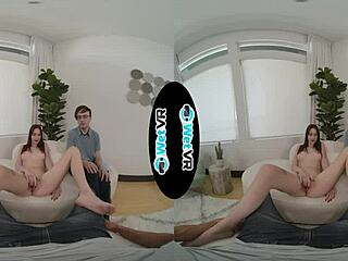 Melanie marie forces boyfriend to watch her petite pussy get creampie from friend's monster cock in cuckold humiliation