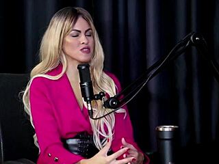 Angel Baronesa Explores Fetishes With Husband In Sheer Red