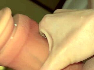 Classic scene features big cock in tiny 18+ setup