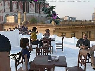 Blonde wife cheats outdoors with neighbor in bra and panties. She strips nude for cum swallow in public toilet encounter.