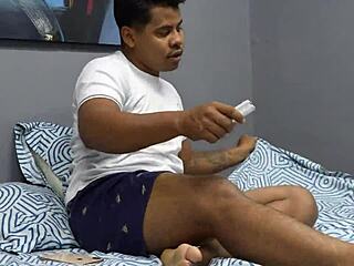 Hey stepsister starts with kissing massage licking pussy then rides cowgirl doggystyle on big cock in homemade rough sex