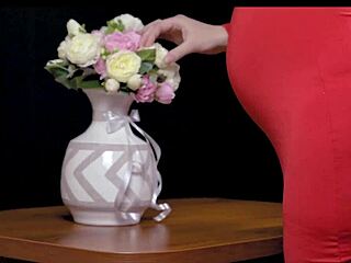 Marval孕妻红裙丝袜出轨Loreen Red&Vali Savage巨屌内射粗暴干