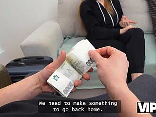 angry czech girlfriend chooses blowjobs in abandoned places over restaurants while her italian friend watches shaved pussy action