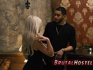 Blonde Teen with Big Tits Submits to Extreme Domination in Changing Room Hardcore Sex Scene