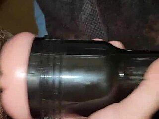 Hey, ready for fleshlight stroke session with big cock cumshot masturbation?