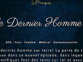 le dernier homme 2 with femdom futa in french audio