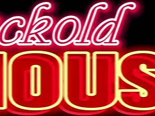 Blonde milf explores wild cuckold orgy giving pussy and ass to husband and group in homemade session.