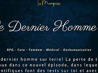 le dernier homme 2 with femdom futa in french audio