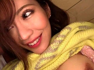 super wet beautiful shaved pussy g cup big tits slender 9 head body cute japanese slut gets hardcore sex