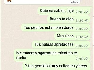 quieres que cojas otra vez ella no se va a enterar parte 2