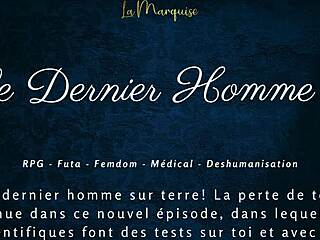 le dernier homme 2 with femdom futa in french audio