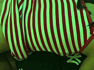 Hey, I teach my stepsister to ride big cock cowgirl style in bed with creampie finish